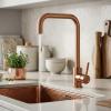 Pure.Sink Elite Steel Pure Kitchen Faucet PVD Copper PS8010-62